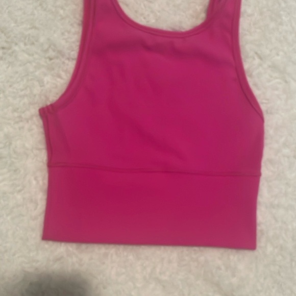 Lululemon power pivot ribbed tank top sonic pink - Picture 2 of 12